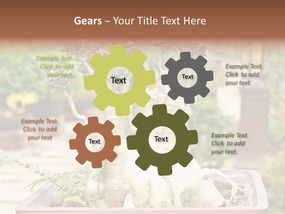 Tropical Style Asian PowerPoint Template