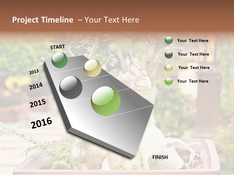 Tropical Style Asian PowerPoint Template