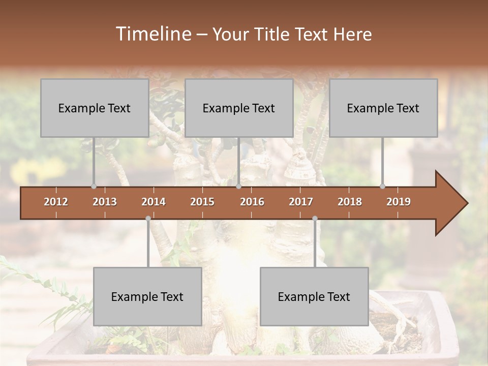 Tropical Style Asian PowerPoint Template