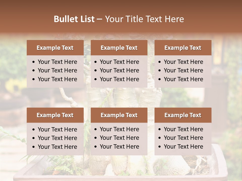 Tropical Style Asian PowerPoint Template