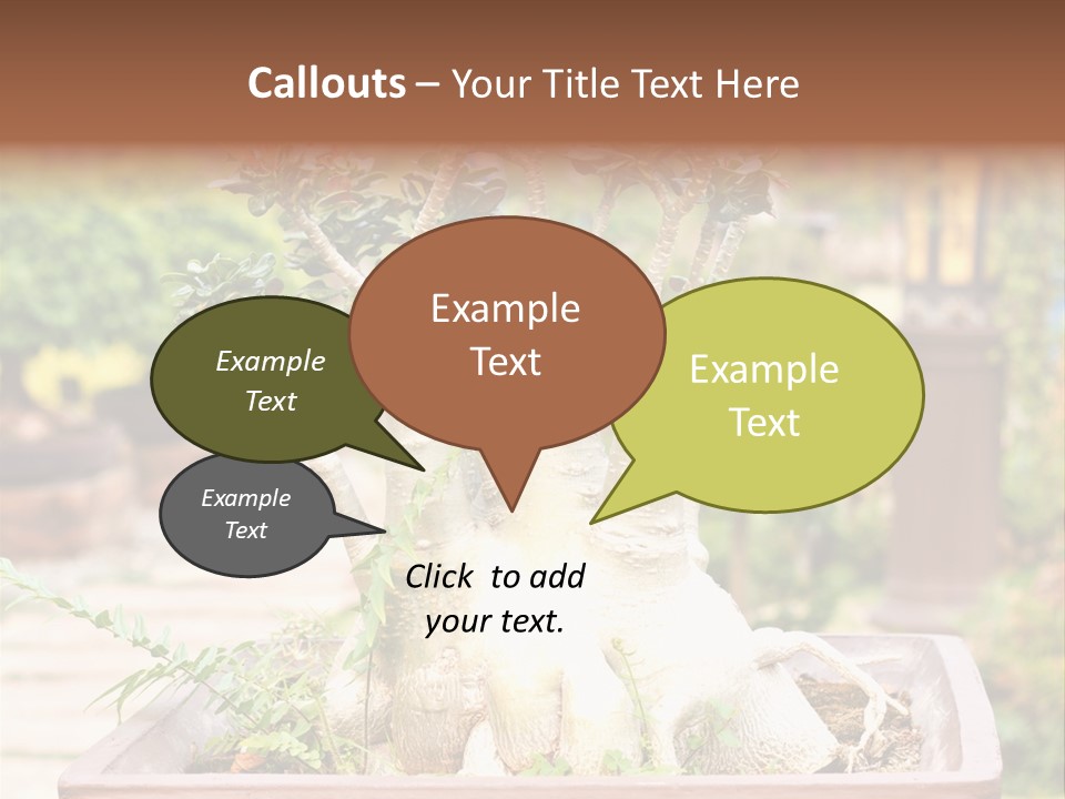 Tropical Style Asian PowerPoint Template