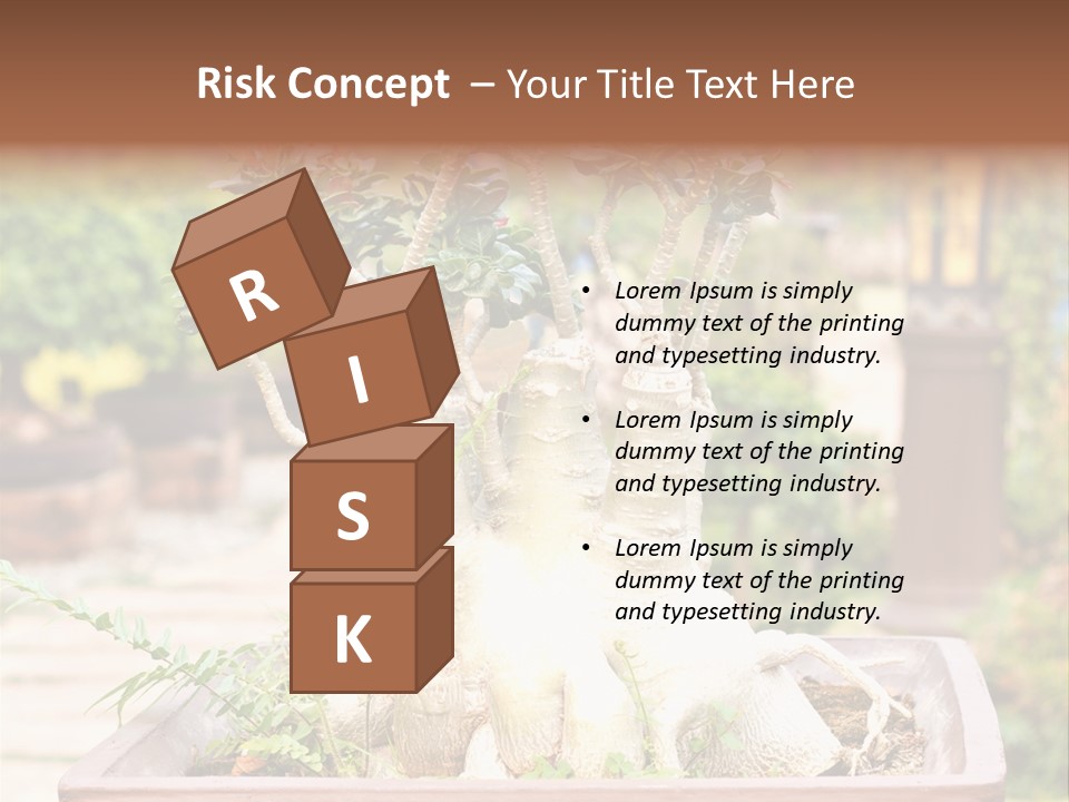 Tropical Style Asian PowerPoint Template