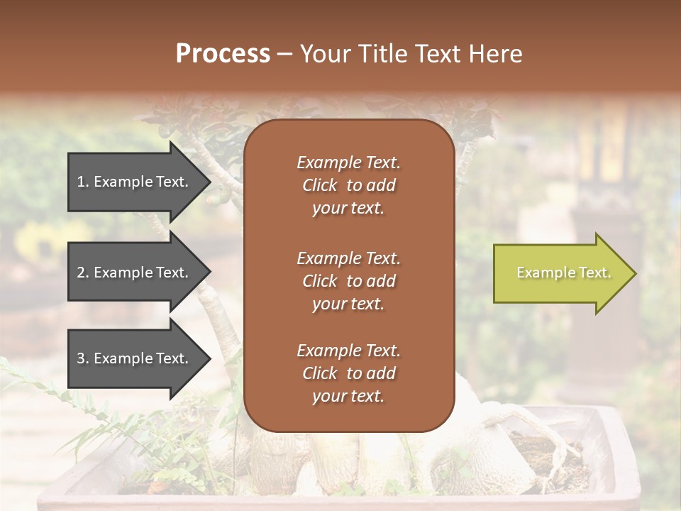 Tropical Style Asian PowerPoint Template