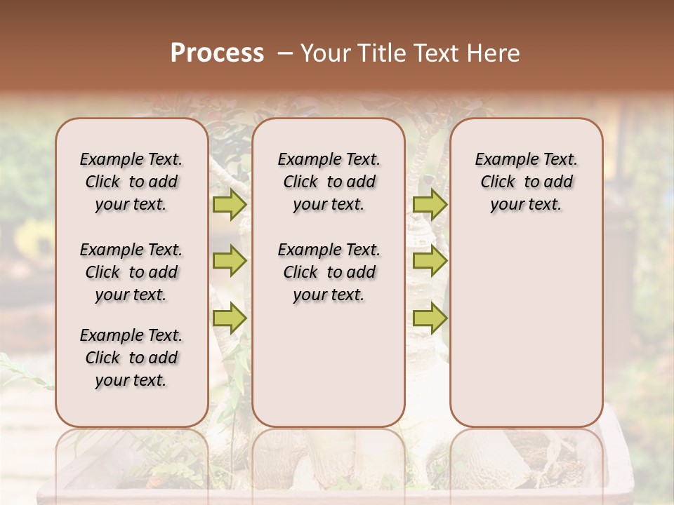 Tropical Style Asian PowerPoint Template