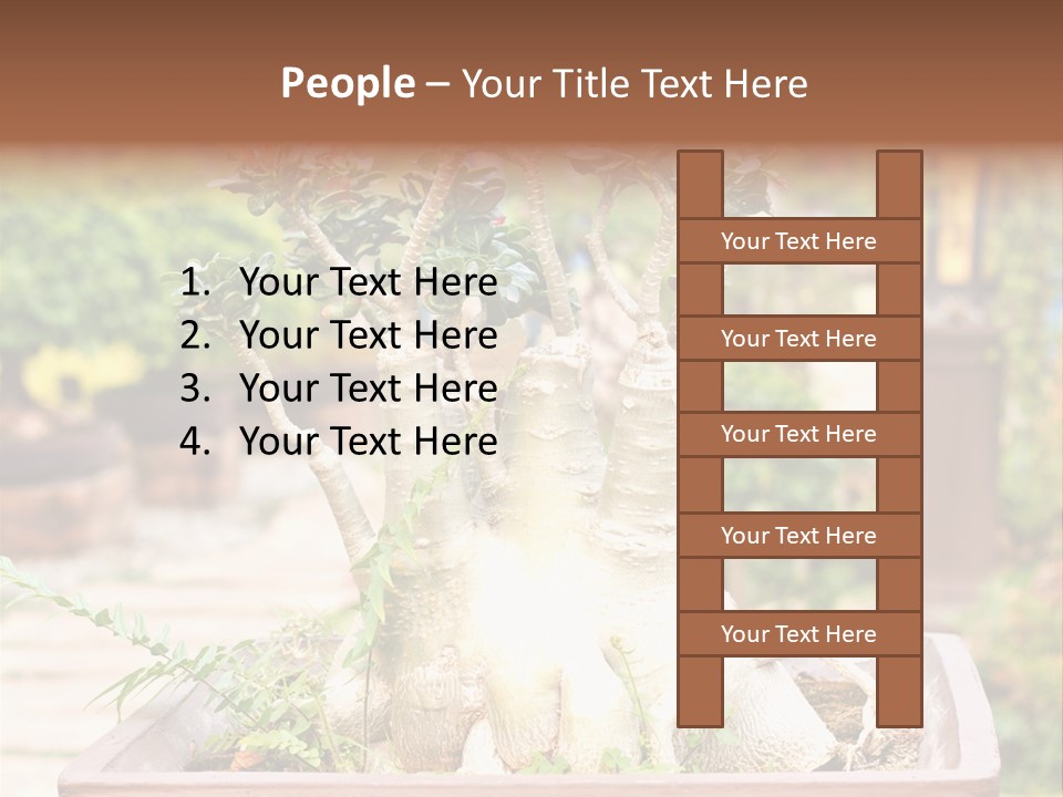 Tropical Style Asian PowerPoint Template