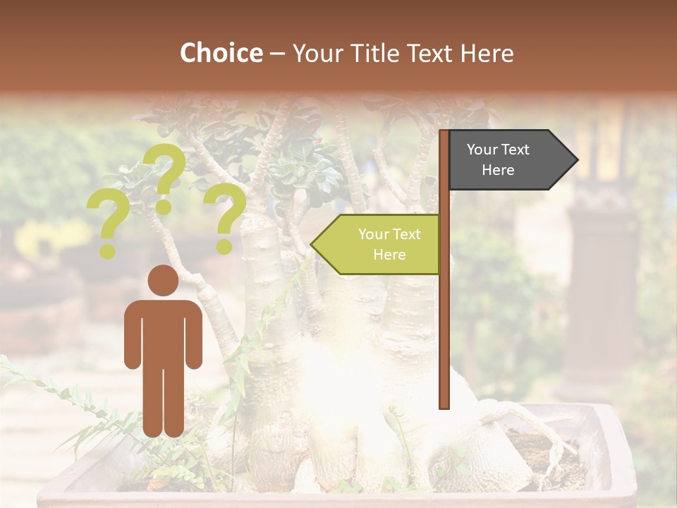 Tropical Style Asian PowerPoint Template