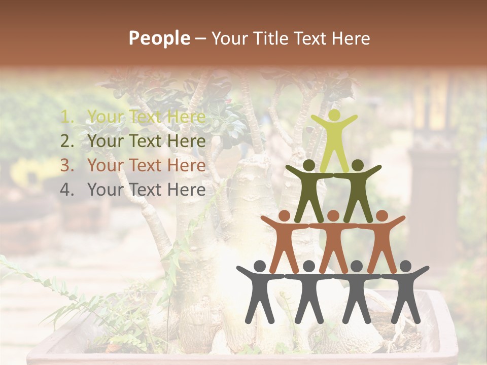 Tropical Style Asian PowerPoint Template