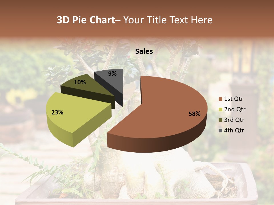 Tropical Style Asian PowerPoint Template