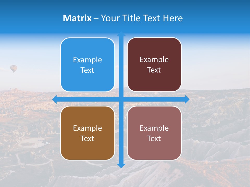 Aviation Morning Air PowerPoint Template