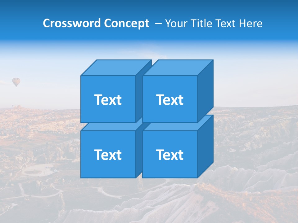 Aviation Morning Air PowerPoint Template