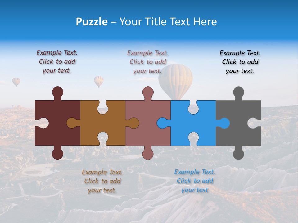 Aviation Morning Air PowerPoint Template