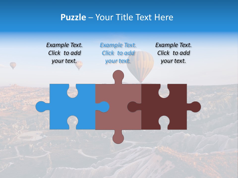Aviation Morning Air PowerPoint Template