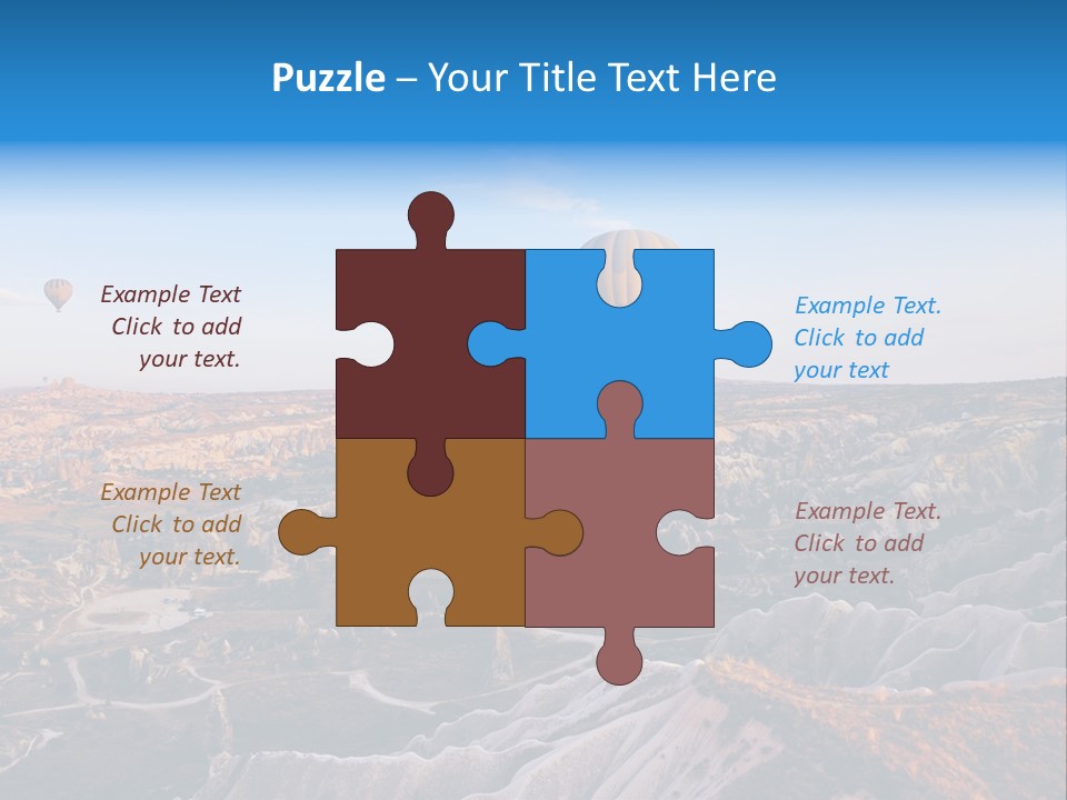 Aviation Morning Air PowerPoint Template