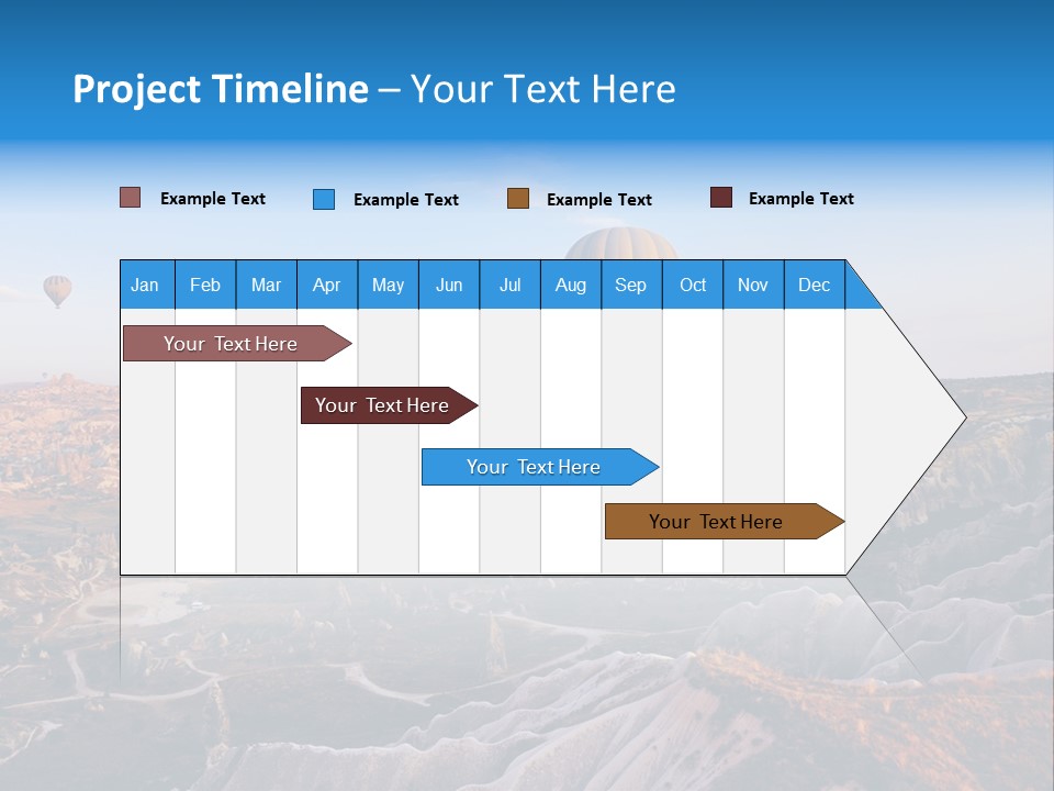 Aviation Morning Air PowerPoint Template