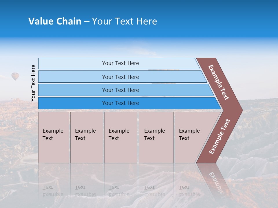Aviation Morning Air PowerPoint Template