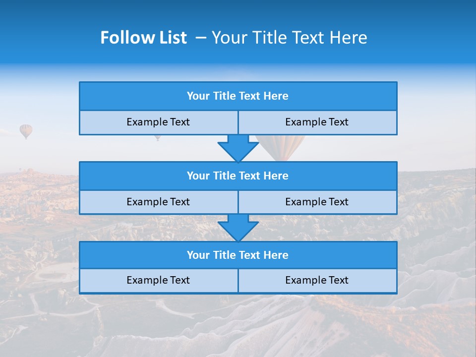 Aviation Morning Air PowerPoint Template
