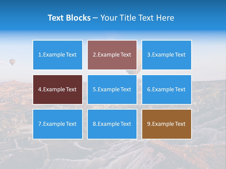 Aviation Morning Air PowerPoint Template