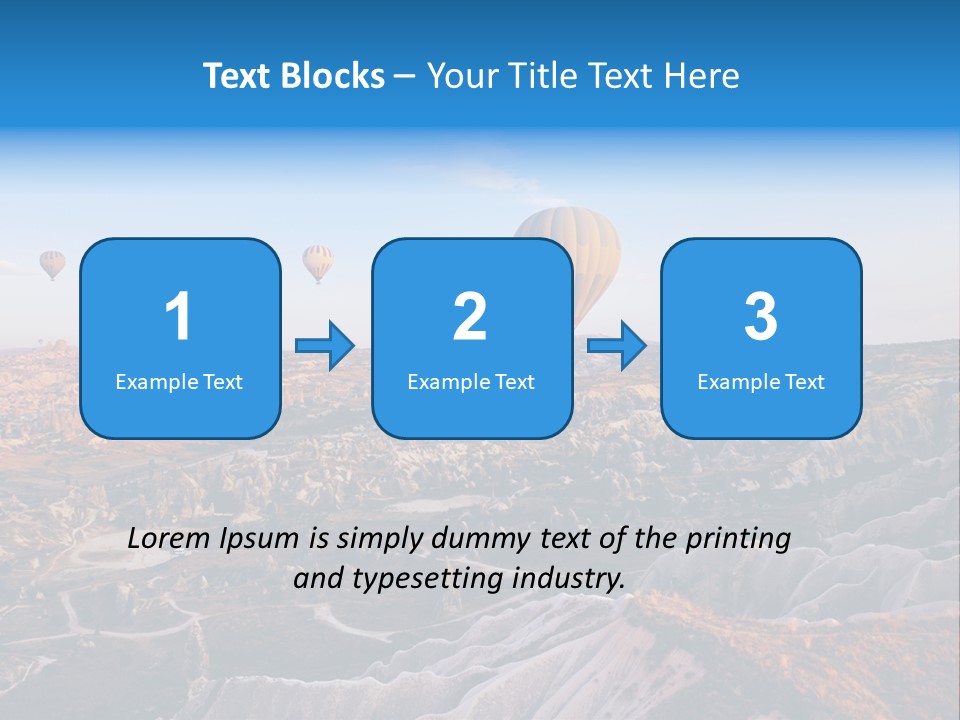 Aviation Morning Air PowerPoint Template