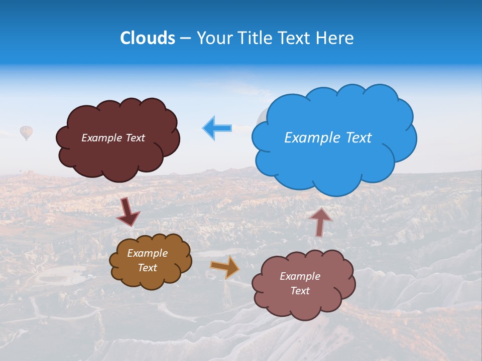 Aviation Morning Air PowerPoint Template