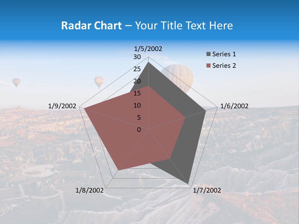 Aviation Morning Air PowerPoint Template