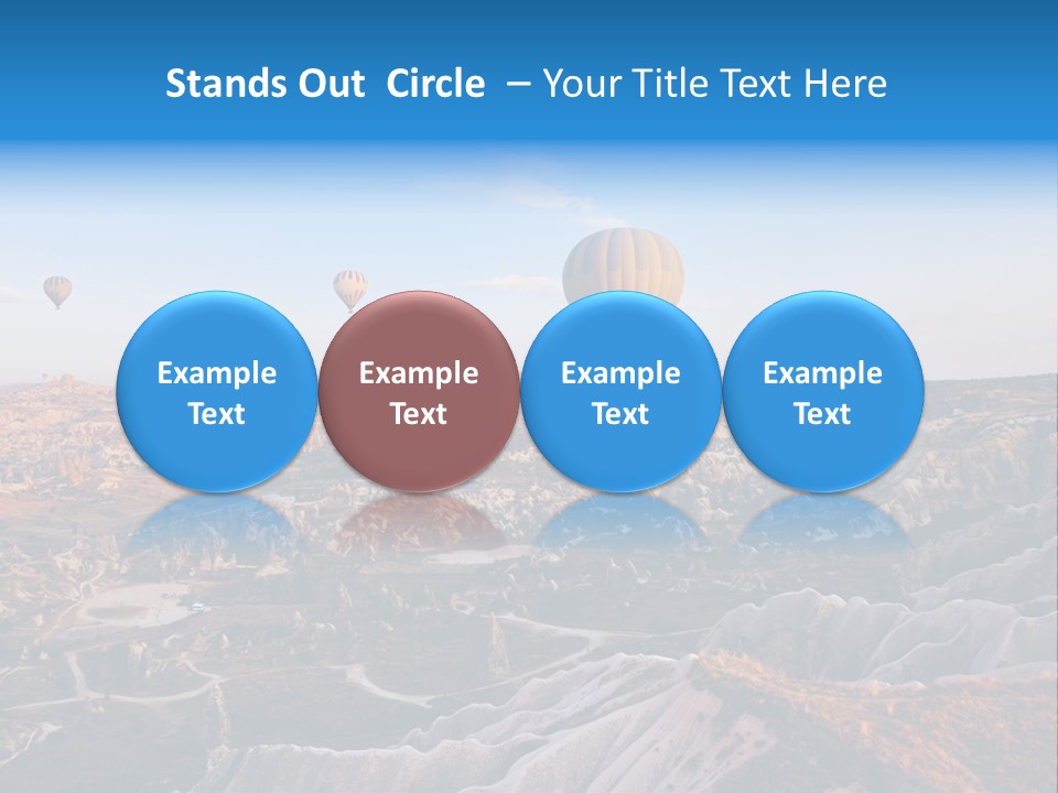 Aviation Morning Air PowerPoint Template