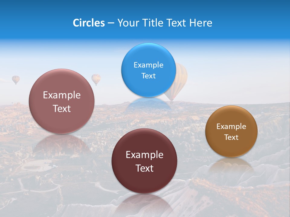 Aviation Morning Air PowerPoint Template