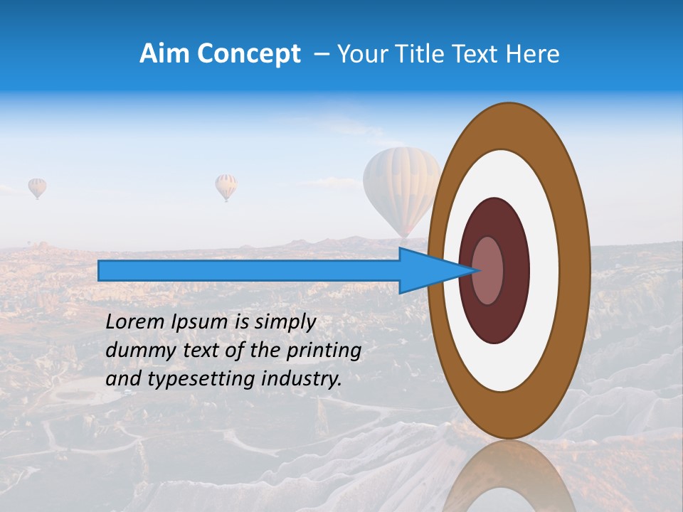 Aviation Morning Air PowerPoint Template