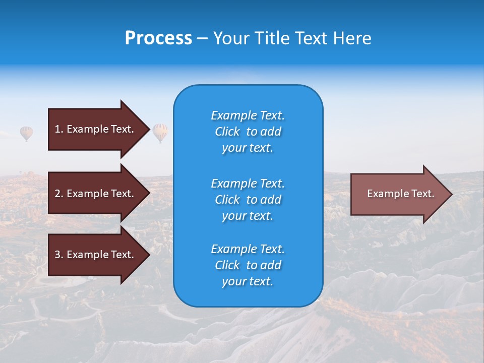 Aviation Morning Air PowerPoint Template