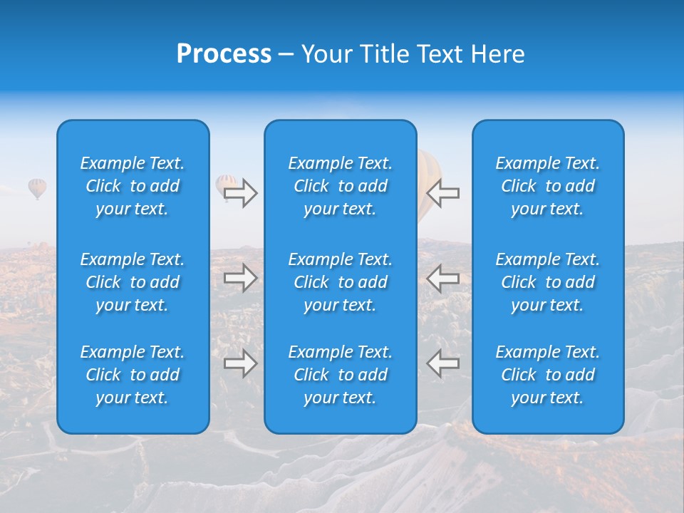 Aviation Morning Air PowerPoint Template