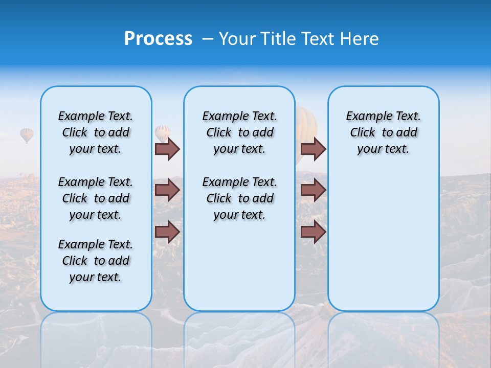 Aviation Morning Air PowerPoint Template