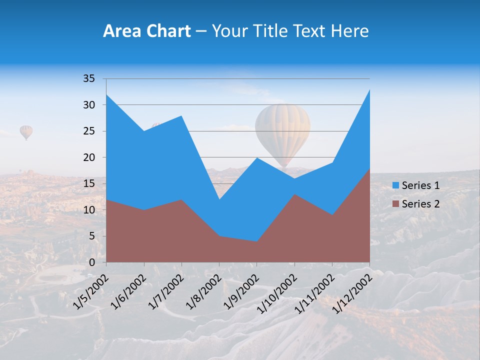 Aviation Morning Air PowerPoint Template