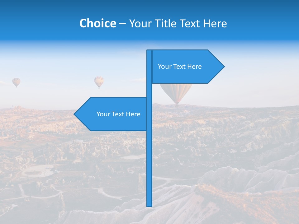 Aviation Morning Air PowerPoint Template
