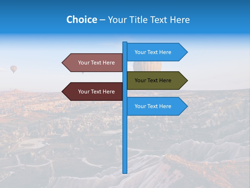 Aviation Morning Air PowerPoint Template