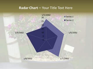 Bonsai Leaf Plant PowerPoint Template