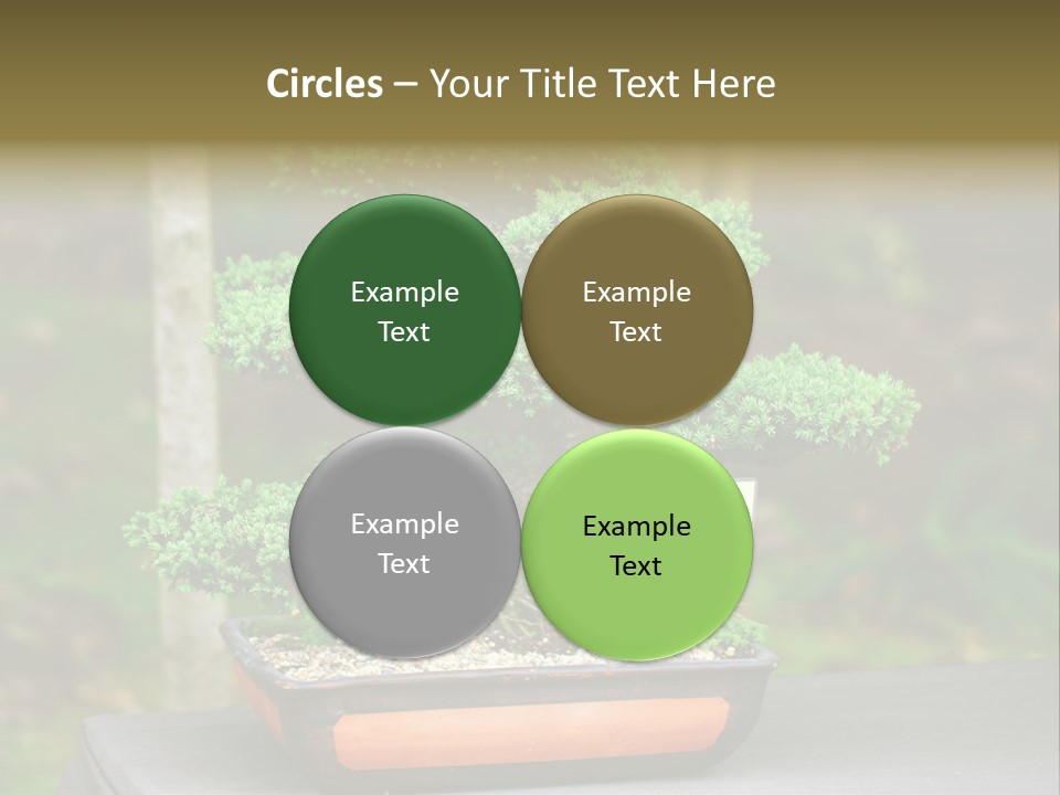 Small Plant Nature PowerPoint Template