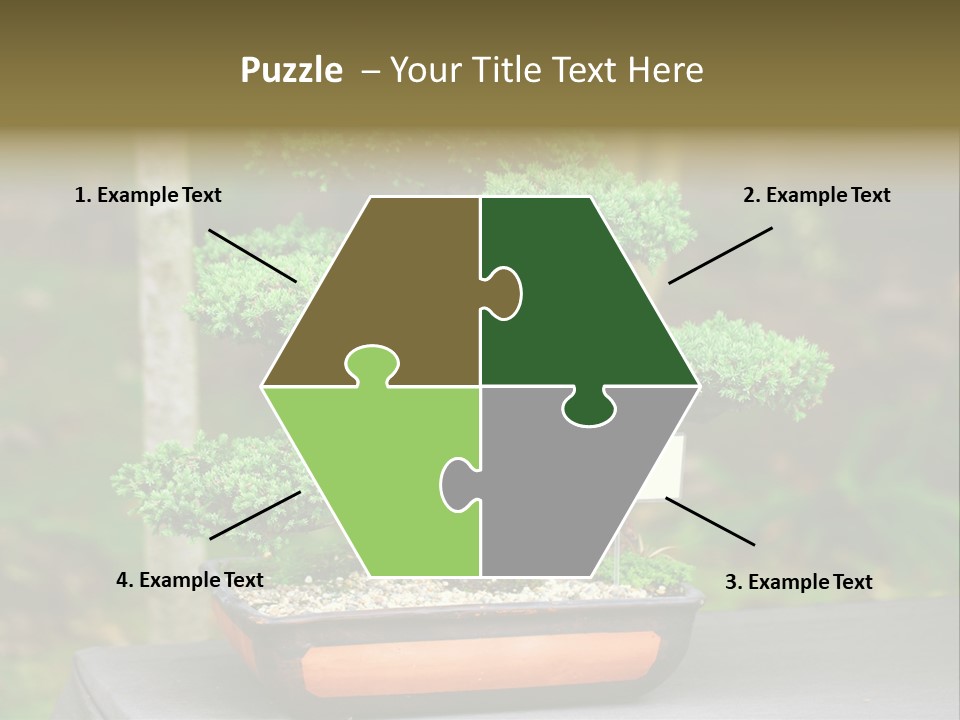 Small Plant Nature PowerPoint Template