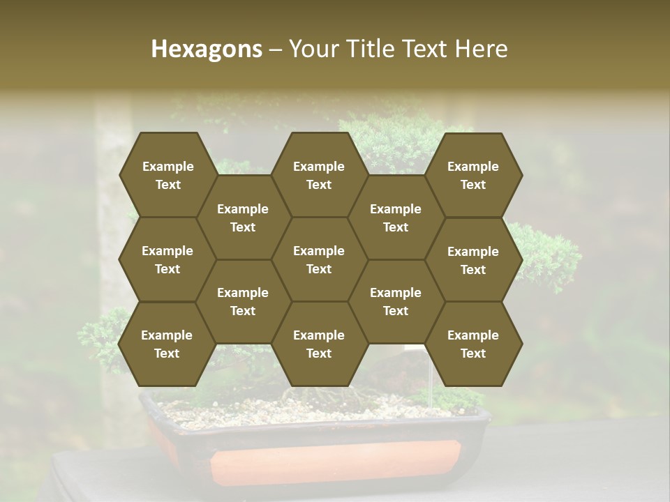 Small Plant Nature PowerPoint Template