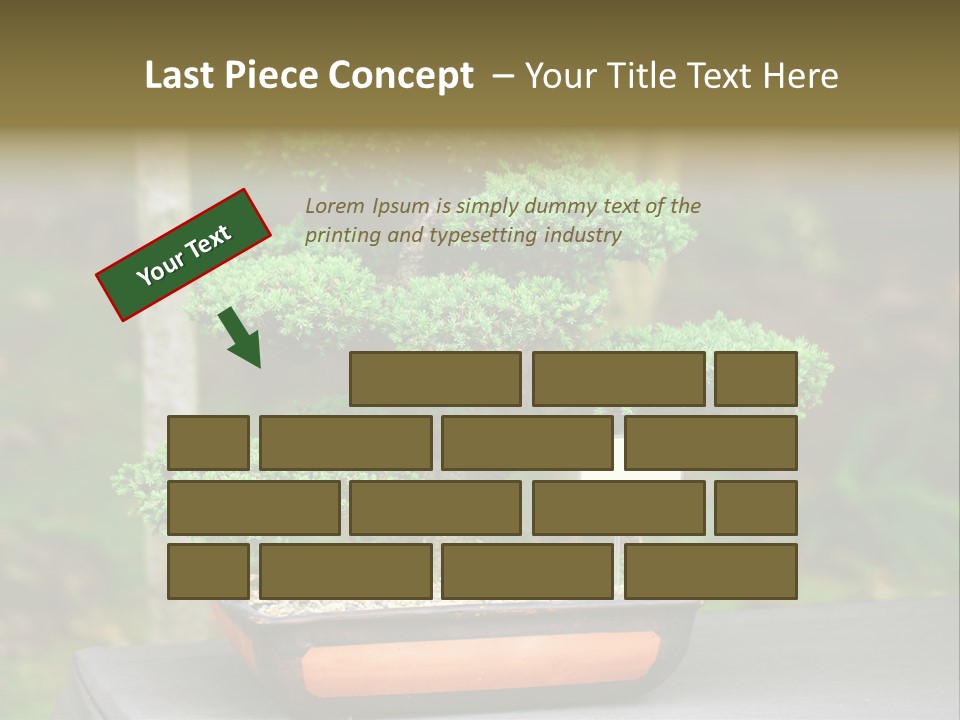 Small Plant Nature PowerPoint Template