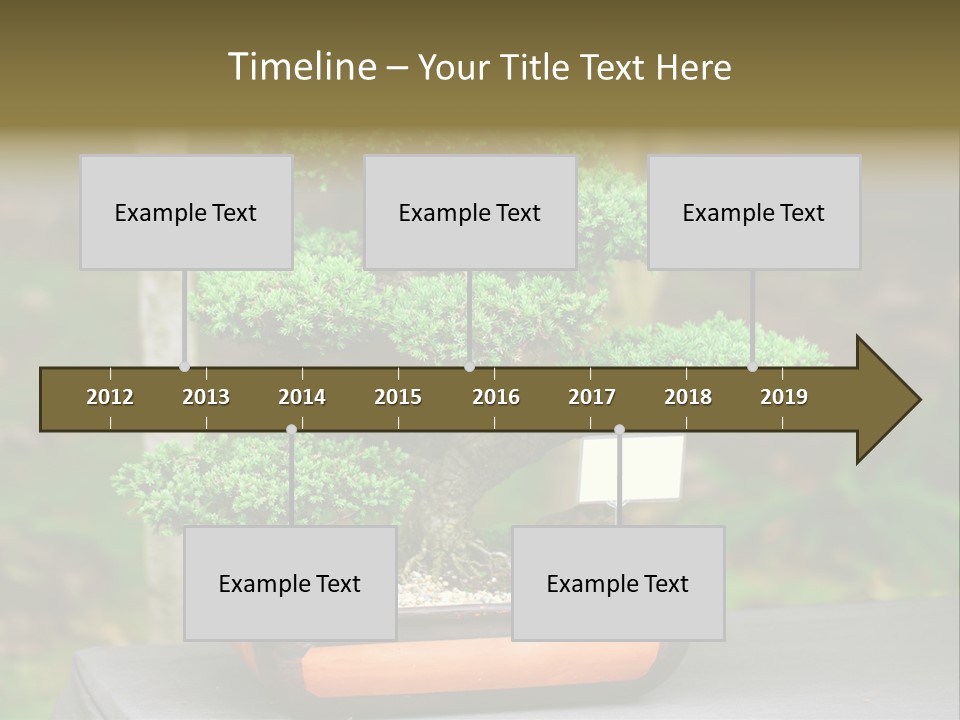 Small Plant Nature PowerPoint Template
