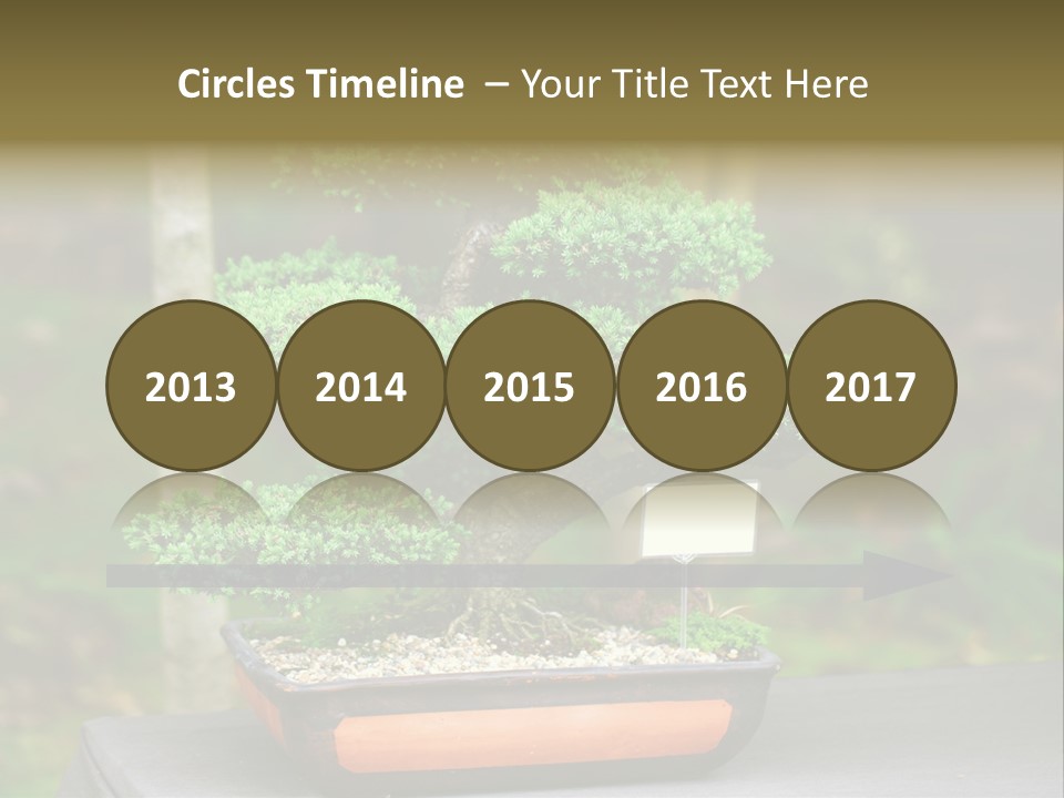 Small Plant Nature PowerPoint Template