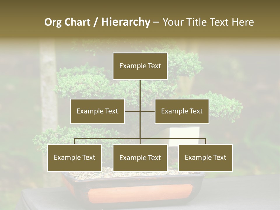 Small Plant Nature PowerPoint Template