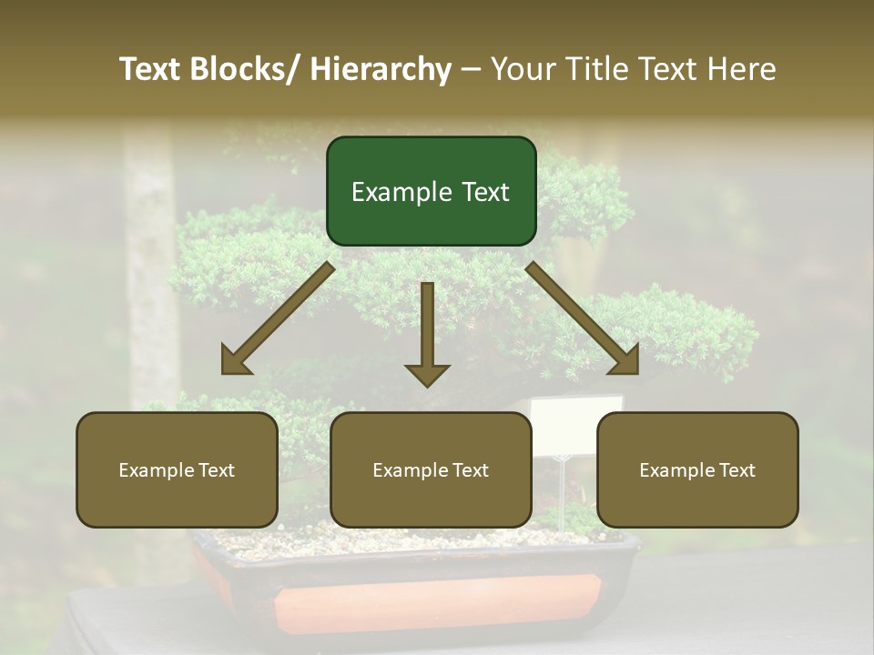 Small Plant Nature PowerPoint Template