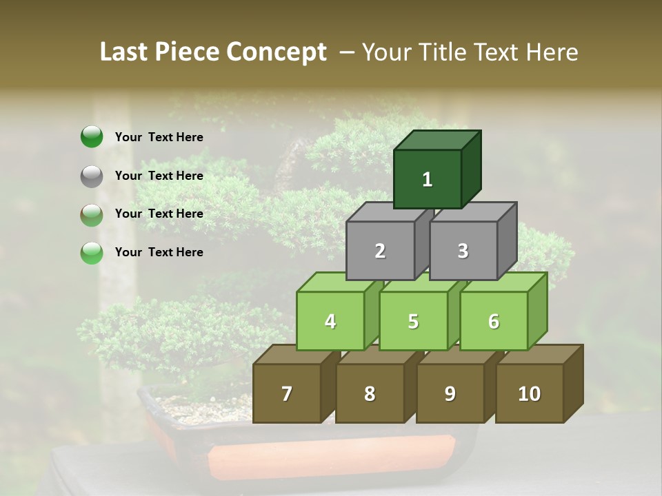 Small Plant Nature PowerPoint Template