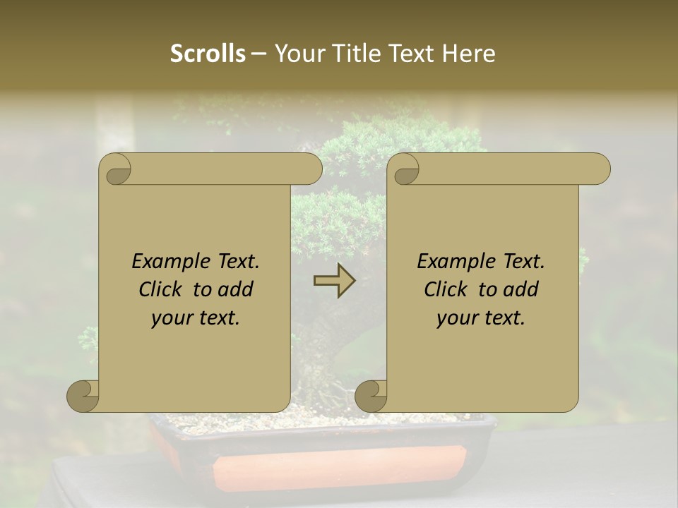 Small Plant Nature PowerPoint Template