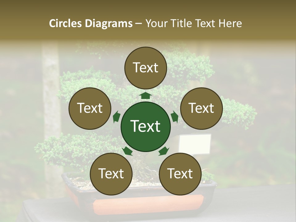 Small Plant Nature PowerPoint Template