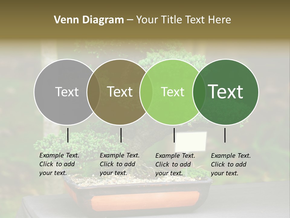 Small Plant Nature PowerPoint Template