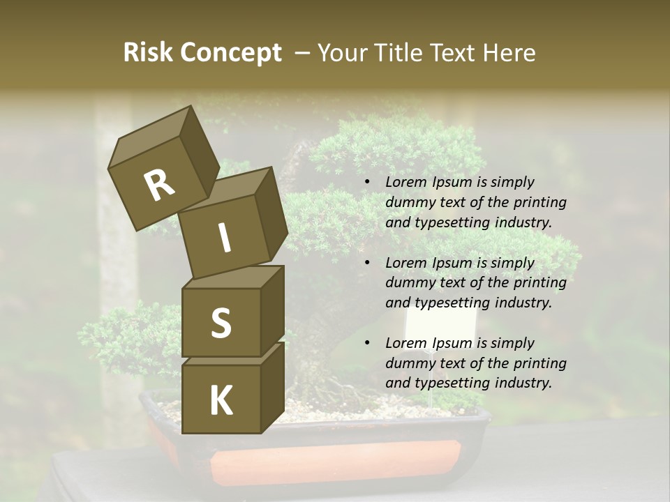 Small Plant Nature PowerPoint Template