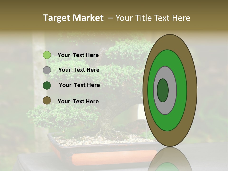 Small Plant Nature PowerPoint Template