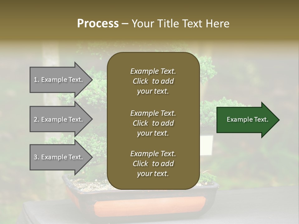 Small Plant Nature PowerPoint Template