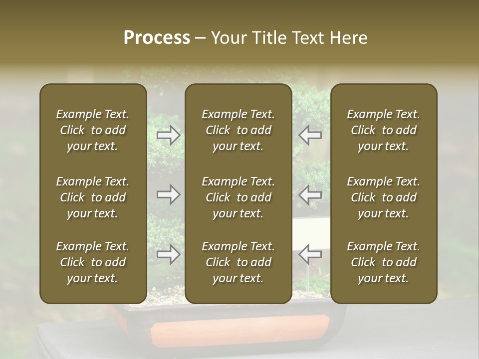 Small Plant Nature PowerPoint Template